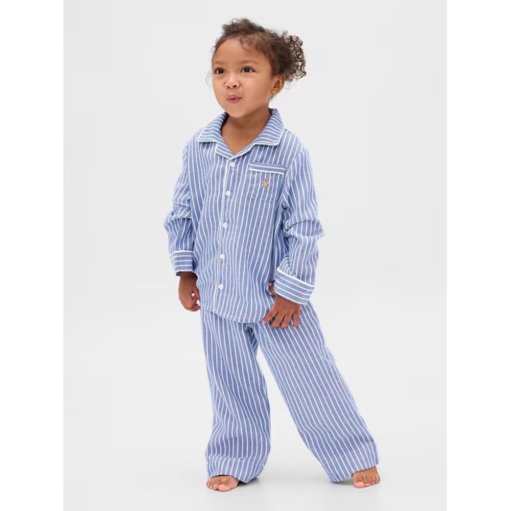 NWT Toddler Recycled Flannel Pajama Set Size 2Y